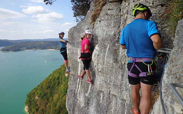 Via Ferrata lac de Vouglans